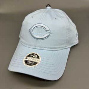 New Era 9Twenty Women’s Cincinnati Reds Adjustable Strapback Light Blue Hat Cap
